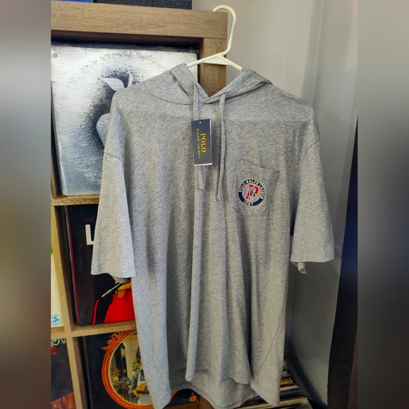 Rare Polo hooded tee XL NWT - Picture 2 of 3
